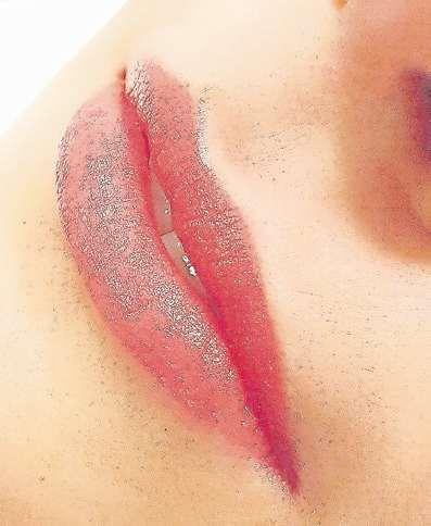 Gepflegte Lippen sorgen für ein frisches Aussehen.