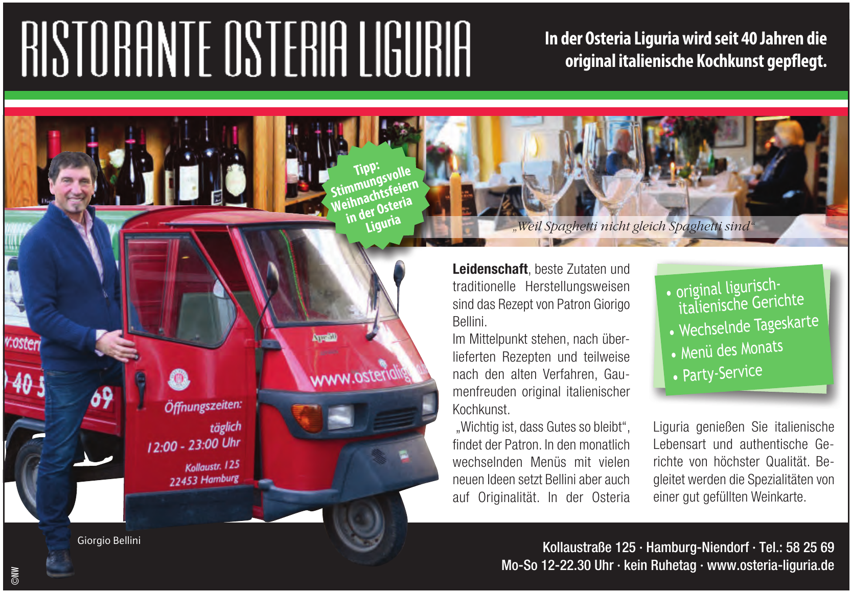 Ristorante Osteria Liguria Ristorante Osteria Liguria