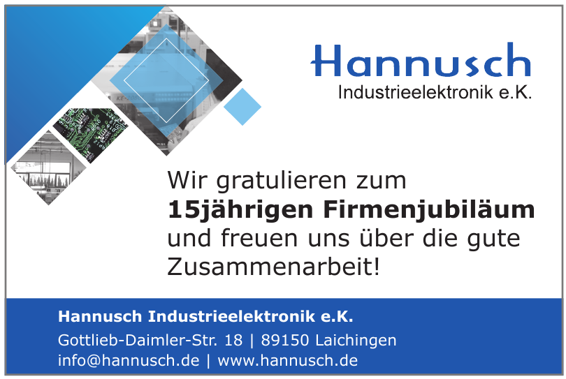 Hannusch Industrieelektronik e.K. Hannusch Industrieelektronik e.K.