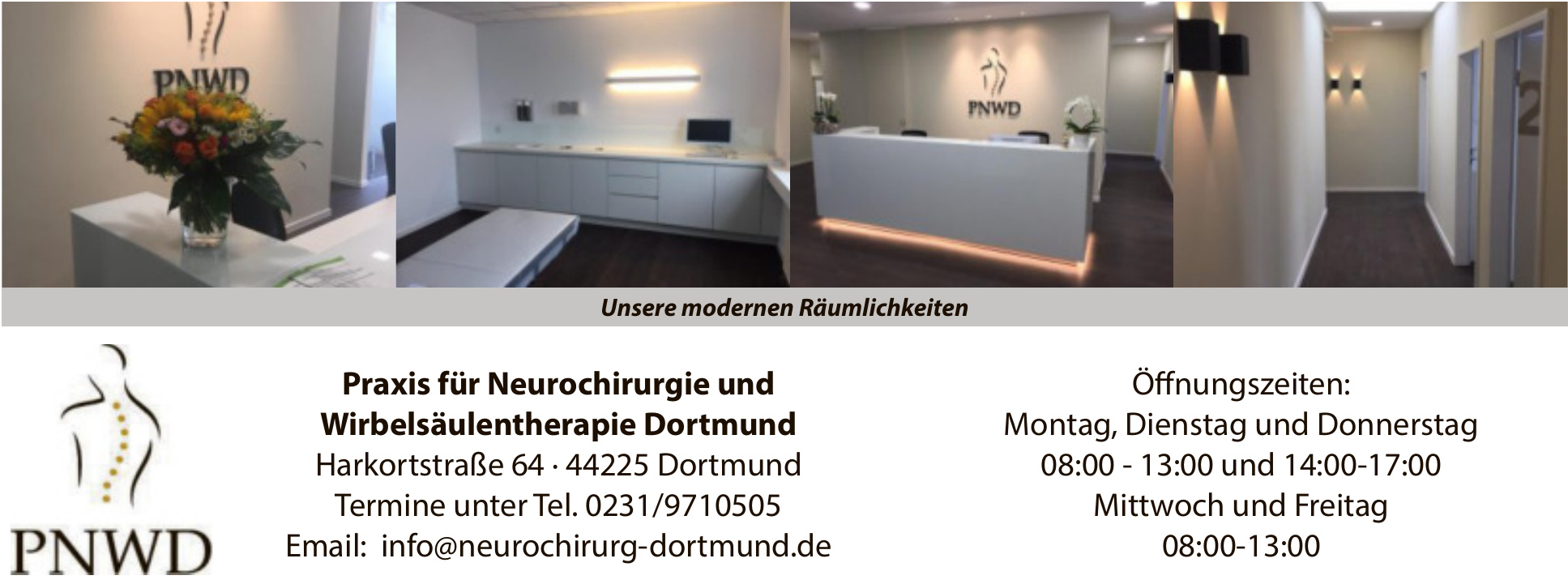 Praxis für Neurochirurgie und Wirbelsäulentherapie Dortmund Praxis für Neurochirurgie und Wirbelsäulentherapie Dortmund