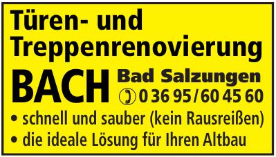 Türen- und Treppenrenovierung Bach Türen- und Treppenrenovierung Bach