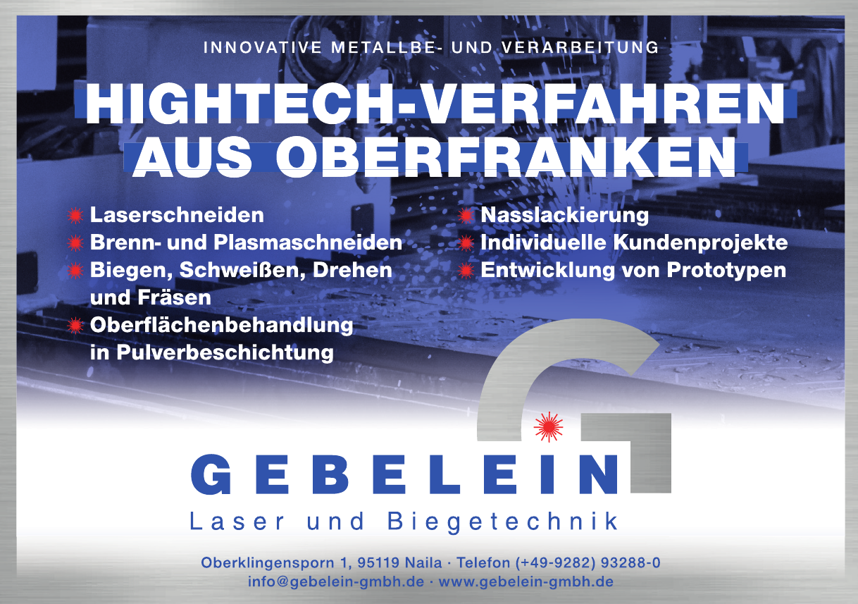 Gebelein - Laser und Biegetechnik GmbH Gebelein - Laser und Biegetechnik GmbH