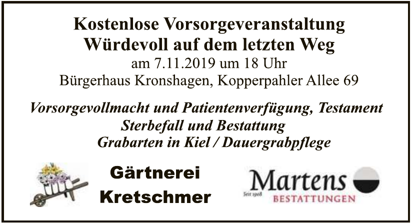 Gärtnerei Kretschmer Martens Bestattungen Gärtnerei Kretschmer Martens Bestattungen