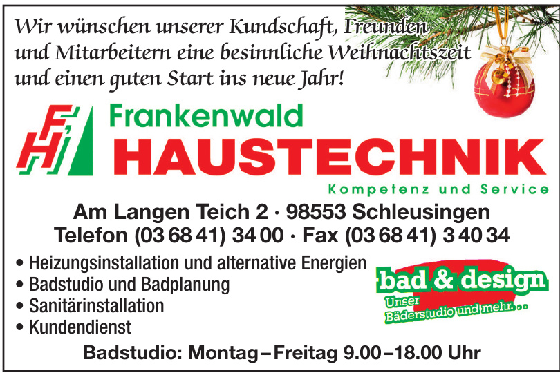 Frankwald Haustechnik Frankwald Haustechnik