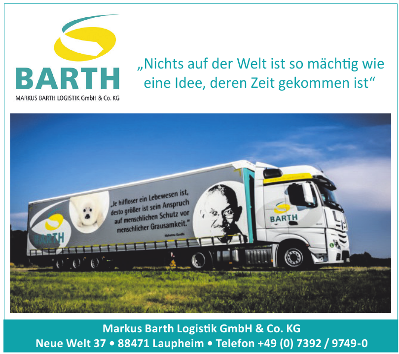 Markus Barth Logistik GmbH & Co. KG Markus Barth Logistik GmbH & Co. KG