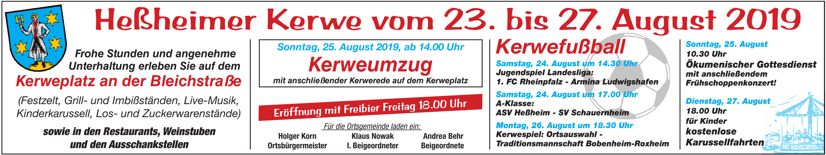 Heßheimer Kerwe Heßheimer Kerwe