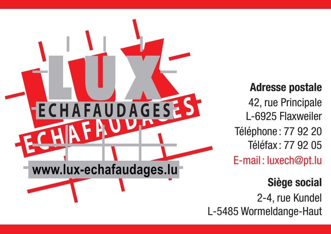 LUX Echafaudages