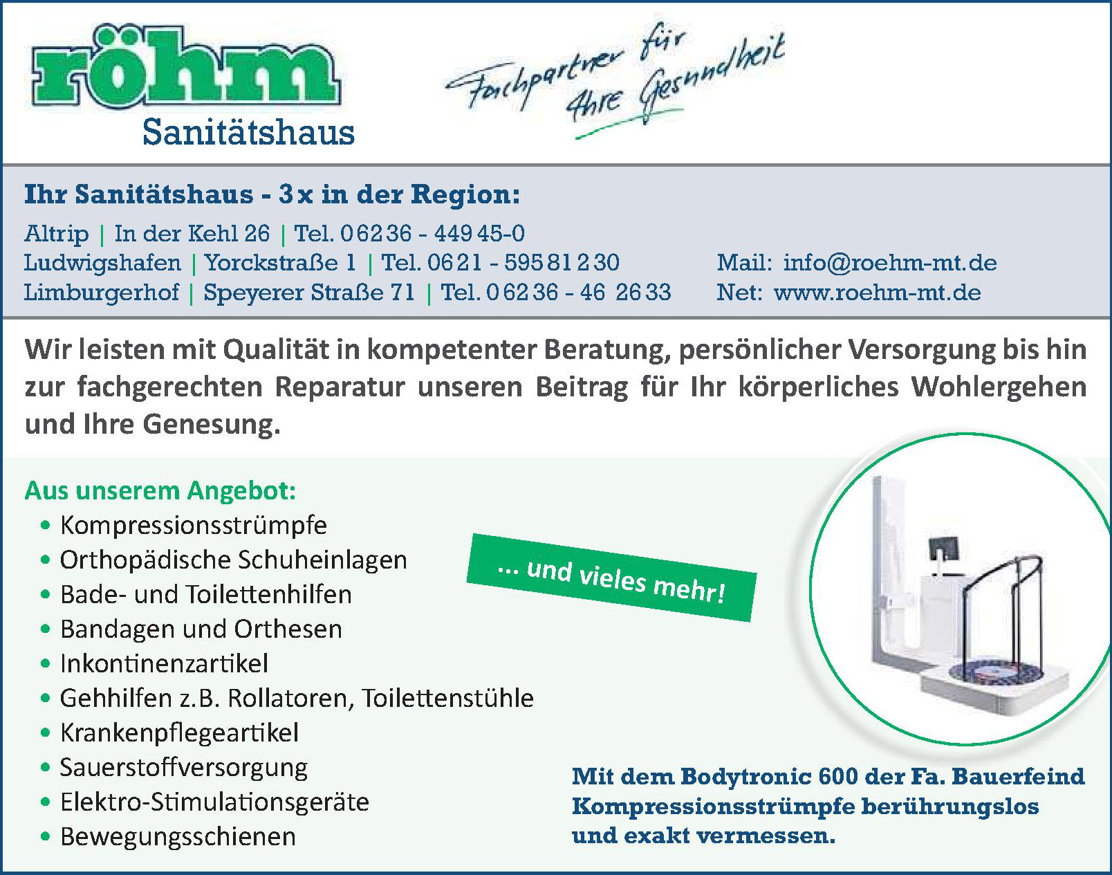 röhm Sanitätshaus röhm Sanitätshaus