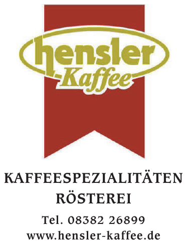 Ad №19 Hensler Kaffee