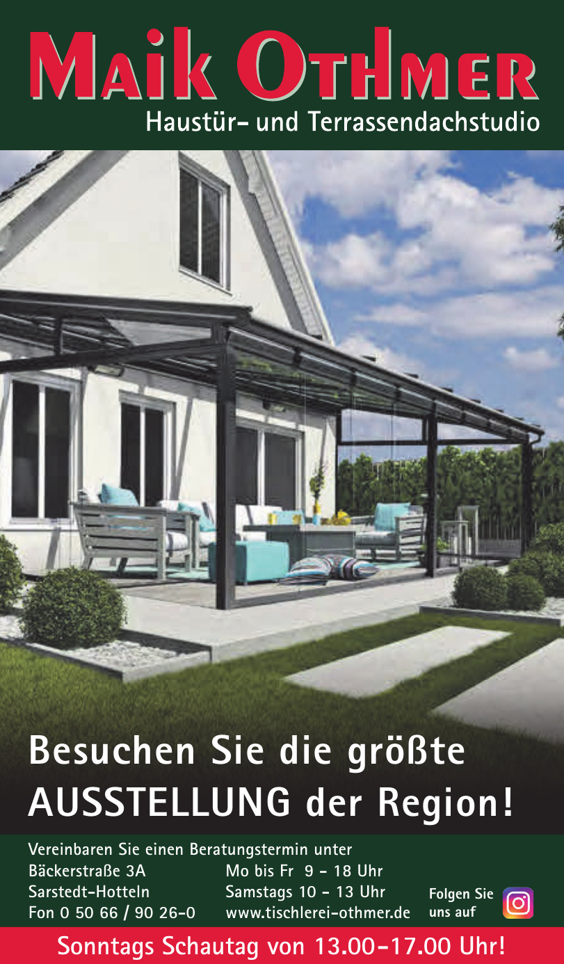 Maik Othmer Haustür- und Terrassendachstudio Maik Othmer Haustür- und Terrassendachstudio