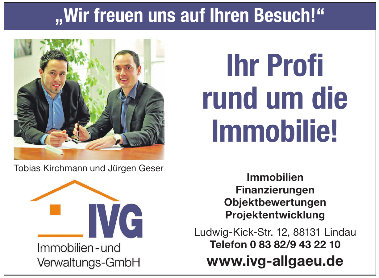 IVG Immobilien- und Verwaltungs-GmbH Jürgen Geser/Tobias Kirchmann IVG Immobilien- und Verwaltungs-GmbH Jürgen Geser/Tobias Kirchmann