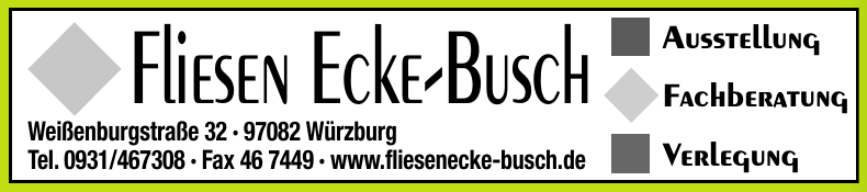 Fliesen Ecke-Busch Fliesen Ecke-Busch