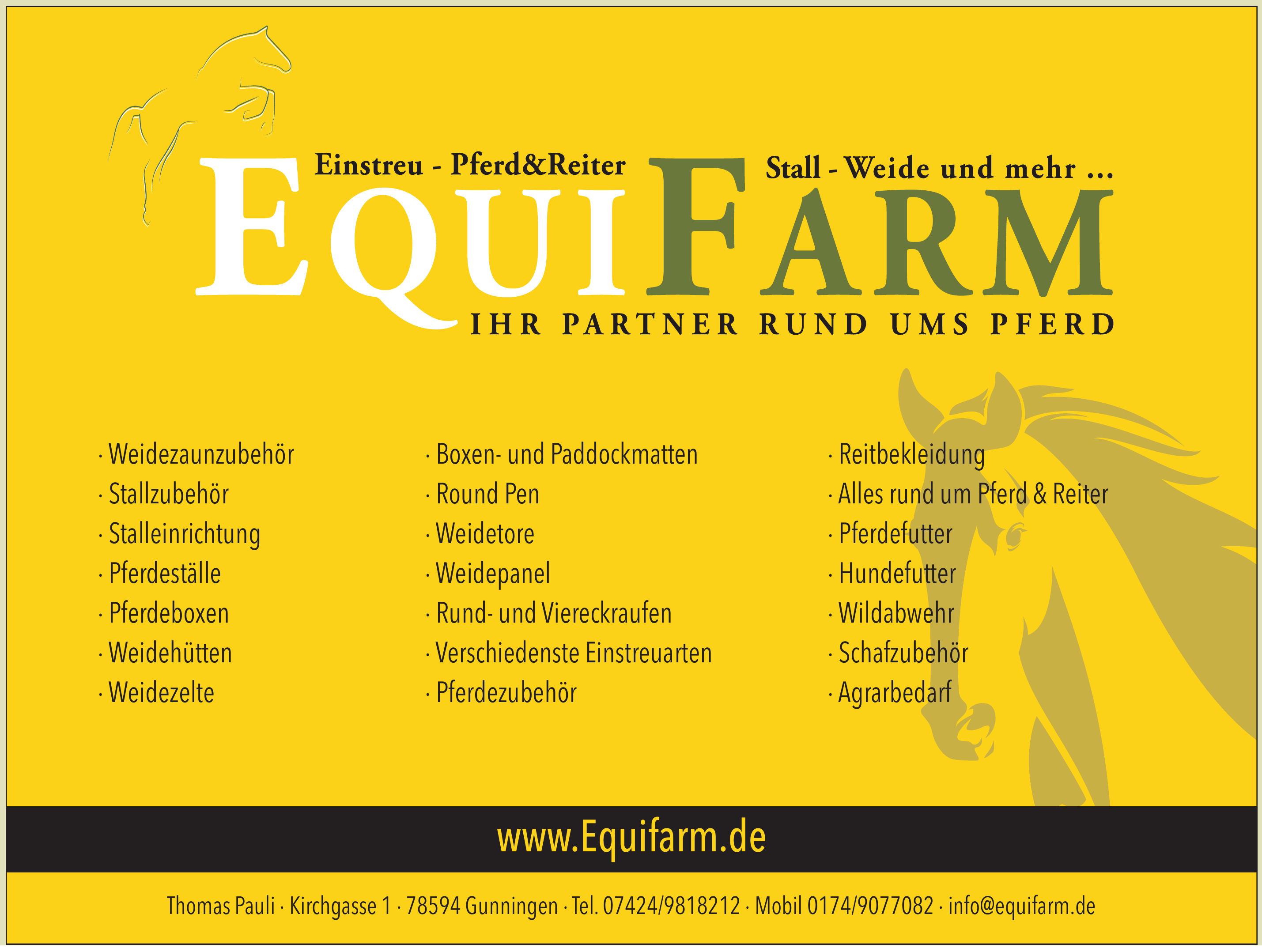 Equifarm - Thomas Pauli Equifarm - Thomas Pauli