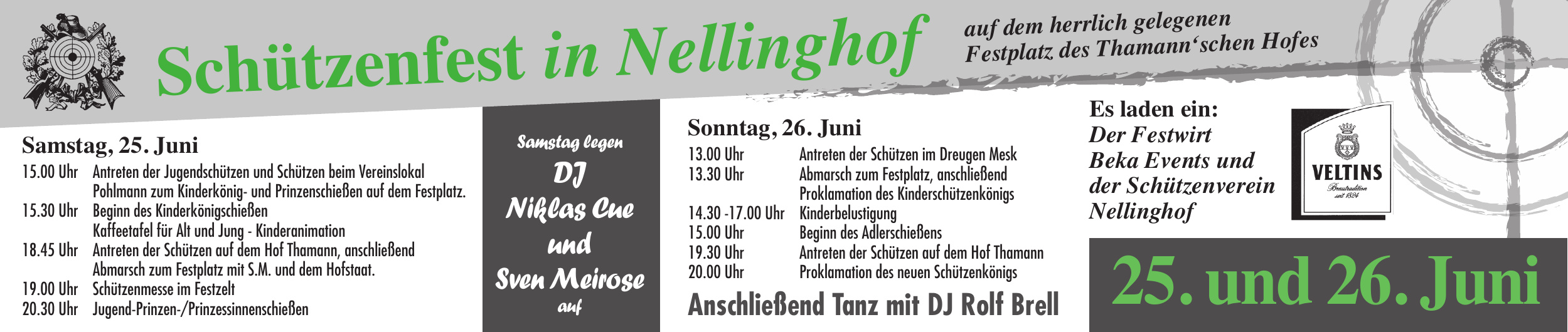 Schützenfest in Nellinghof