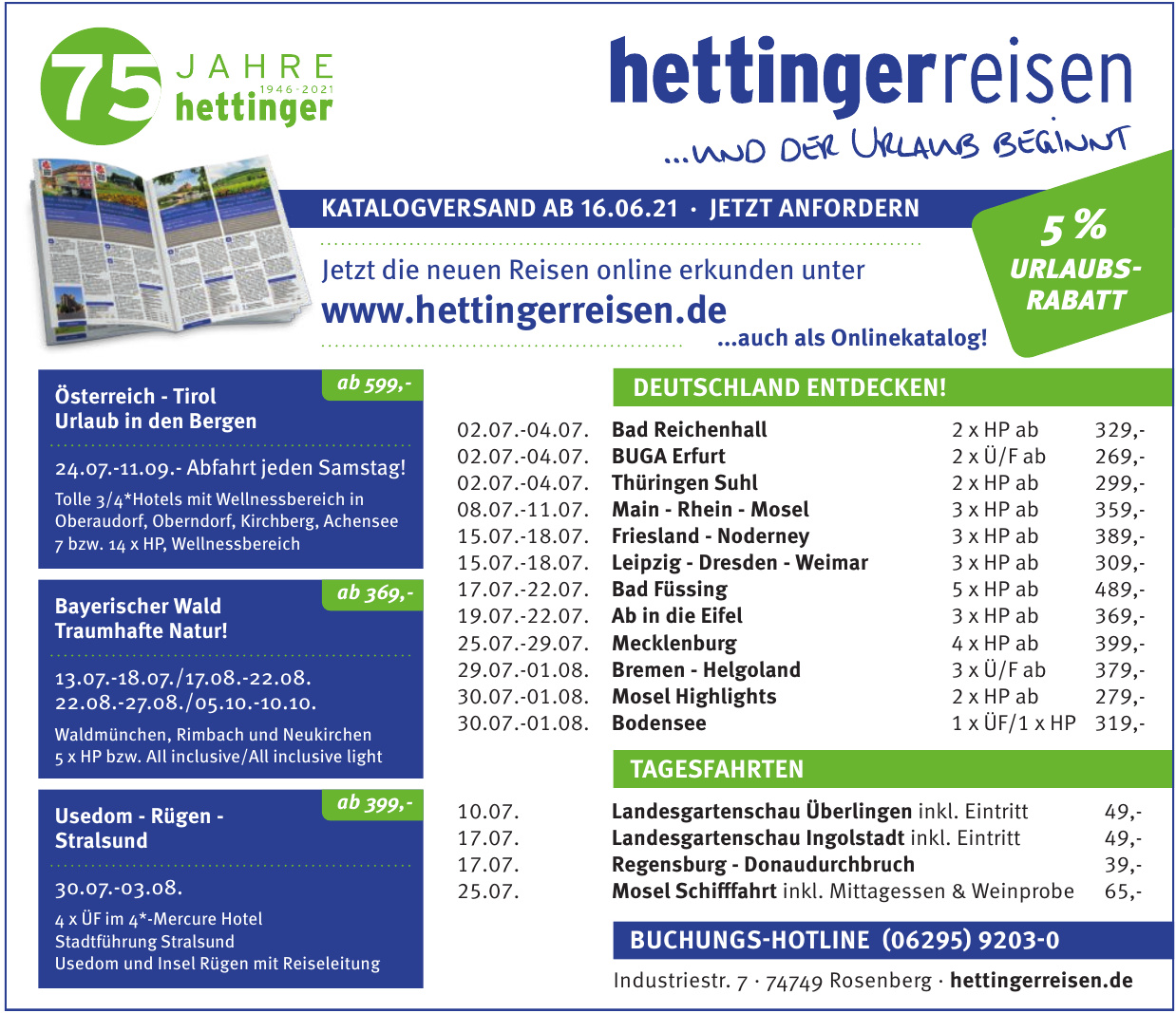 Hettinger Reisen Hettinger Reisen