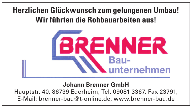 Johann Brenner GmbH Johann Brenner GmbH