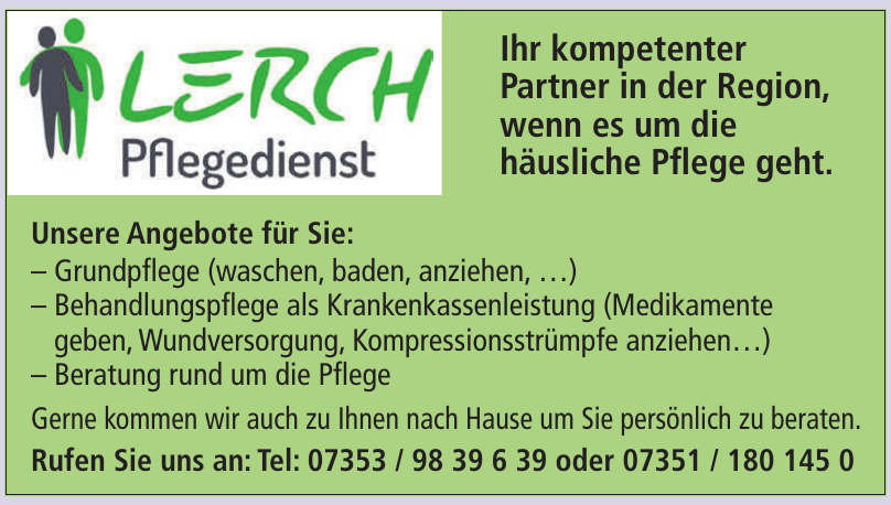 Lerch Pflegedienst Lerch Pflegedienst