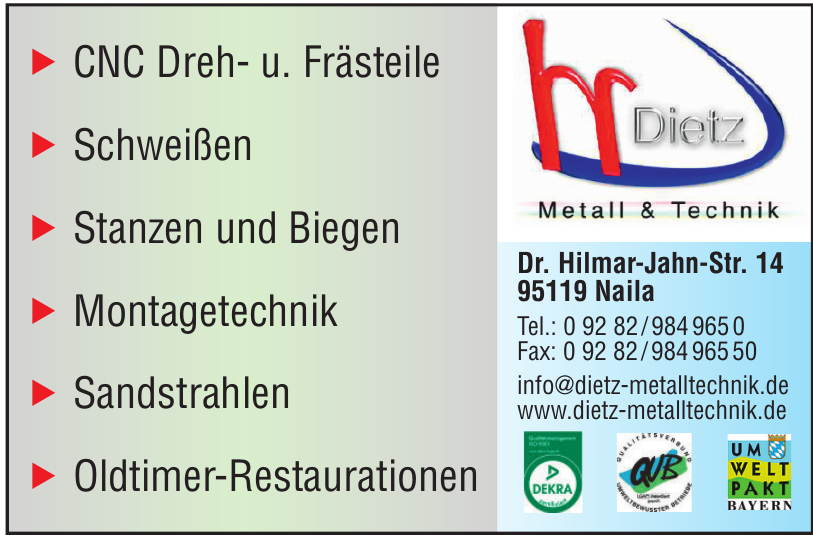 DIETZ Metall & Technik DIETZ Metall & Technik