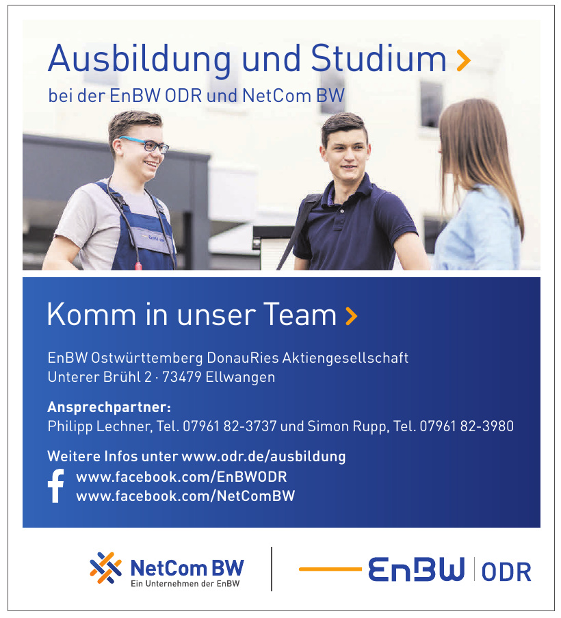 EnBW Ostwürttemberg DonauRies Aktiengesellschaft EnBW Ostwürttemberg DonauRies Aktiengesellschaft