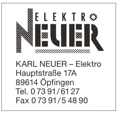 Karl Neuer - Elektro Karl Neuer - Elektro