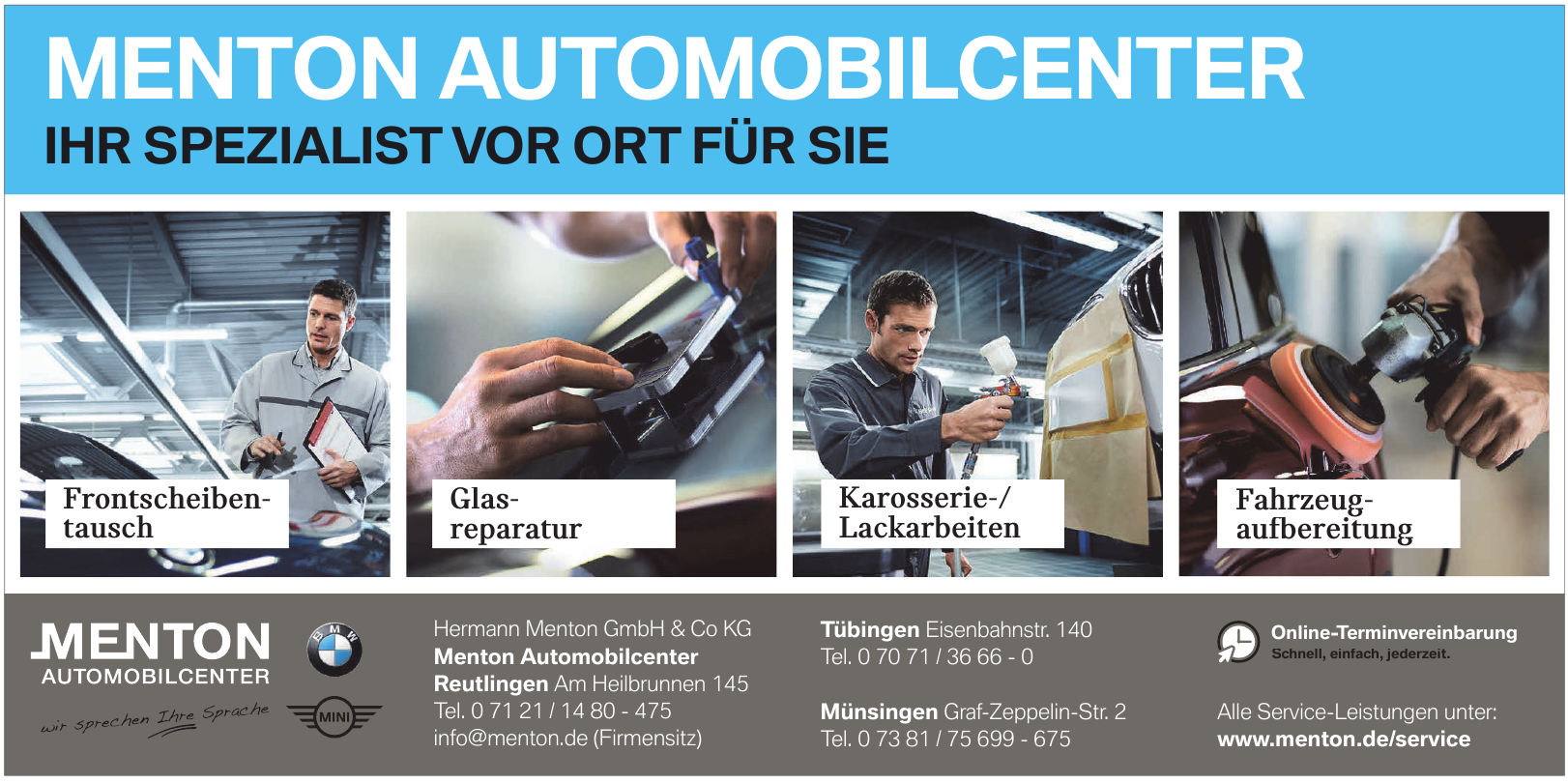 Hermann Menton GmbH & Co KG, Menton Automobilcenter Hermann Menton GmbH & Co KG, Menton Automobilcenter