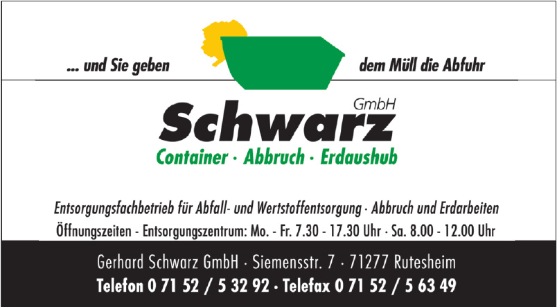 Gerhard Schwarz GmbH