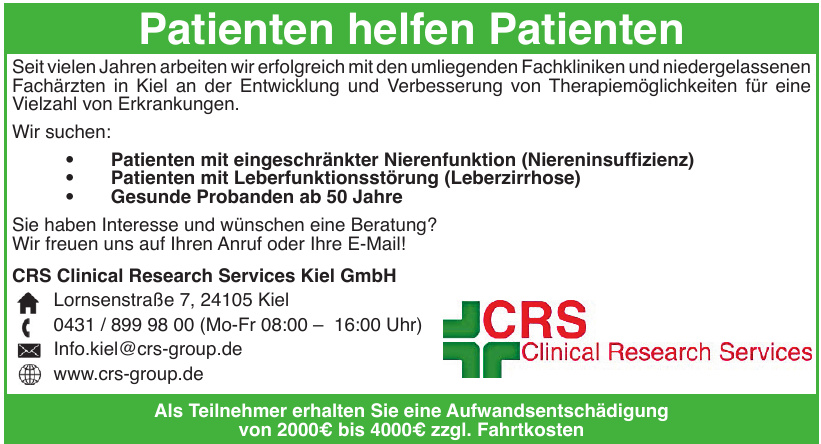 CRS Clinical Research Services Kiel GmbH