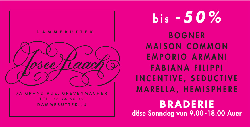 Dammebuttek - Josée Raach