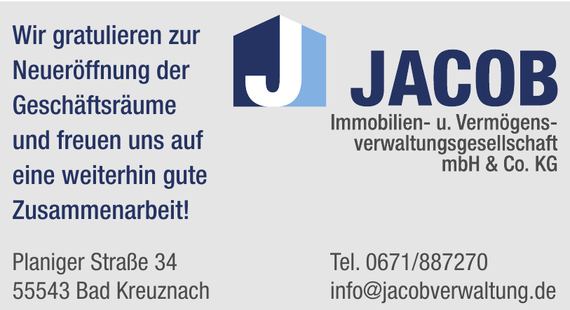 Jacob Immobilien- u. Vermögensverwaltungsgesellschaft mbH & Co. KG