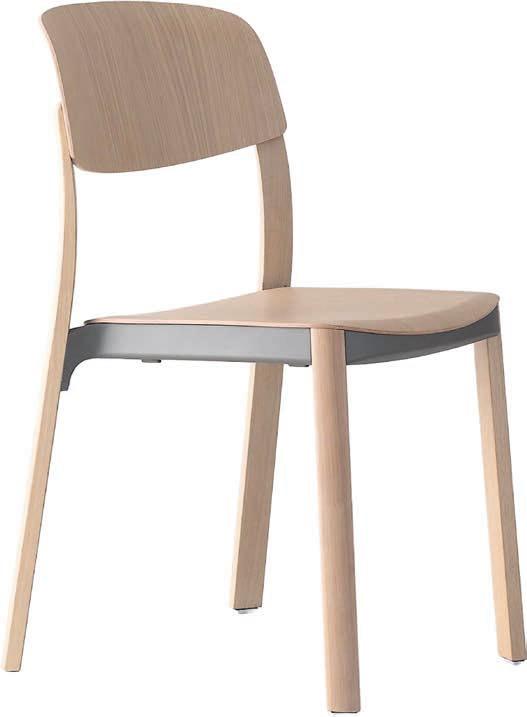 Holzstuhl 2.0: Die Stuhlfamilie «Nate» von Atelier Steffen Kehrle (ASK) ist eine gelungene Verbindung von Natur und Technologie.