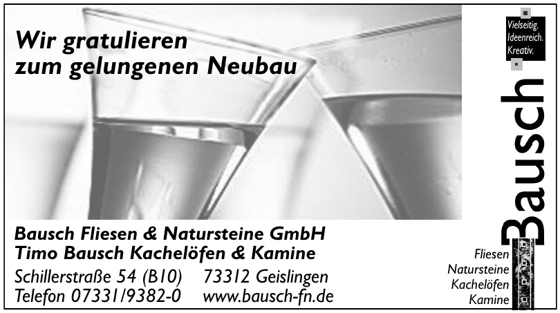 Bausch Fliesen u. Natursteine GmbH Bausch Fliesen u. Natursteine GmbH