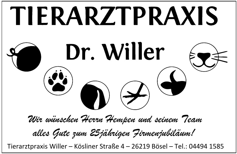 Tierarztpraxis Dr. Willer