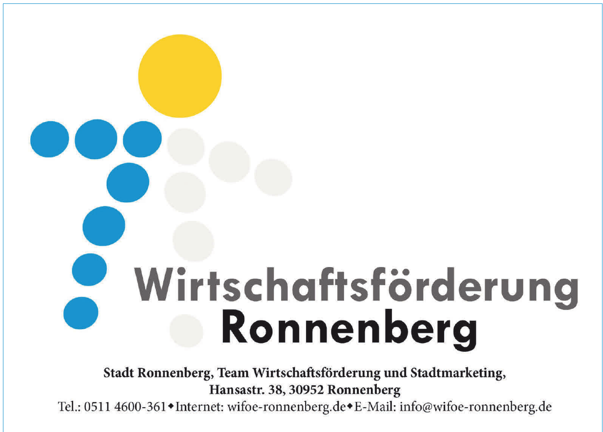Wirtschaftsförderung Ronnenberg - Stadt Ronnenberg, Team Wirtschaftsförderung und Stadtmarketing Wirtschaftsförderung Ronnenberg - Stadt Ronnenberg, Team Wirtschaftsförderung und Stadtmarketing