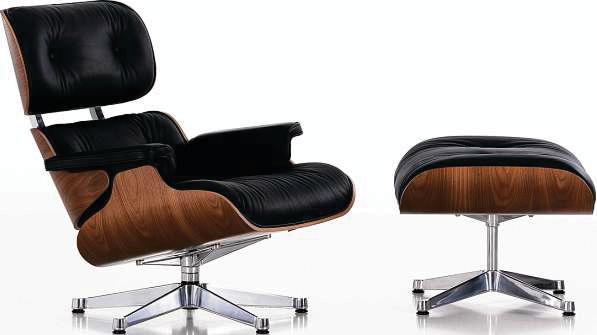 Der Eames Lounge Chair ist in verschiedenen Ausführungen erhältlich. FOTO: VITRA Der Eames Lounge Chair ist in verschiedenen Ausführungen erhältlich. FOTO: VITRA
