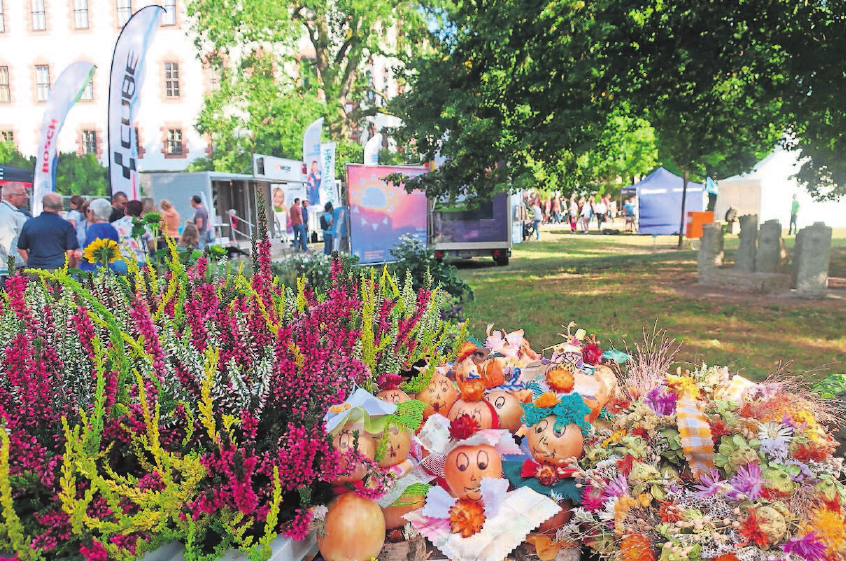 Die achte Ausstellung öffnet am Freitag im Schlosspark die Pforten. Die achte Ausstellung öffnet am Freitag im Schlosspark die Pforten.