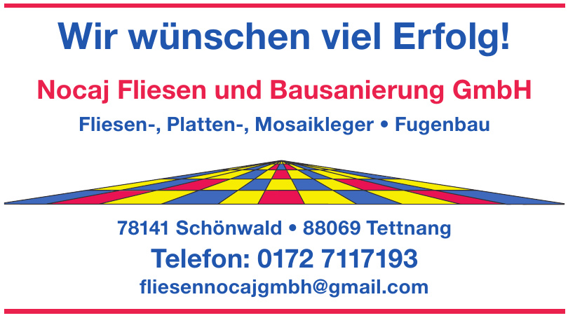 Nocaj Fliesen und Bausanierung GmbH Nocaj Fliesen und Bausanierung GmbH