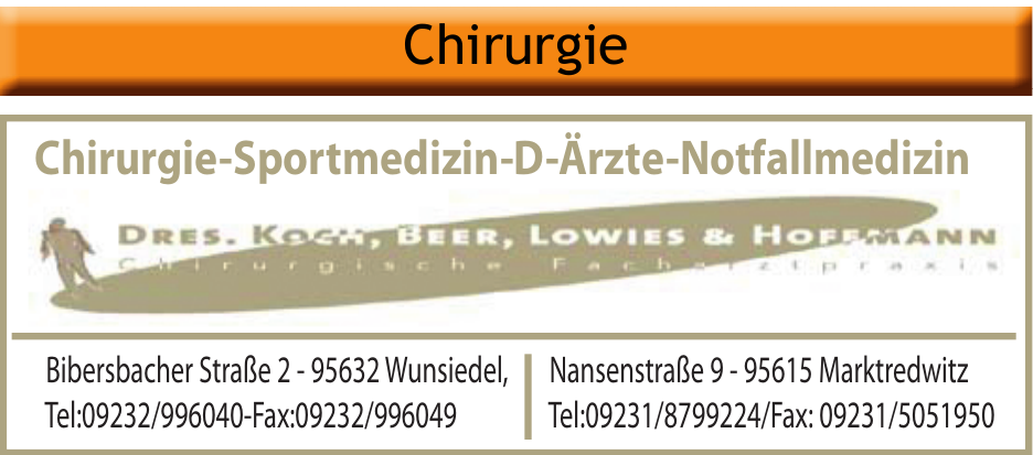 Chirurgie-Sportmedizin-D-Ärzte-Notfallmedizin Chirurgie-Sportmedizin-D-Ärzte-Notfallmedizin