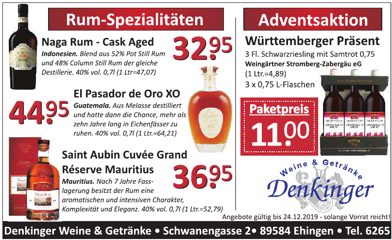Denkinger Weine & Getränke Denkinger Weine & Getränke