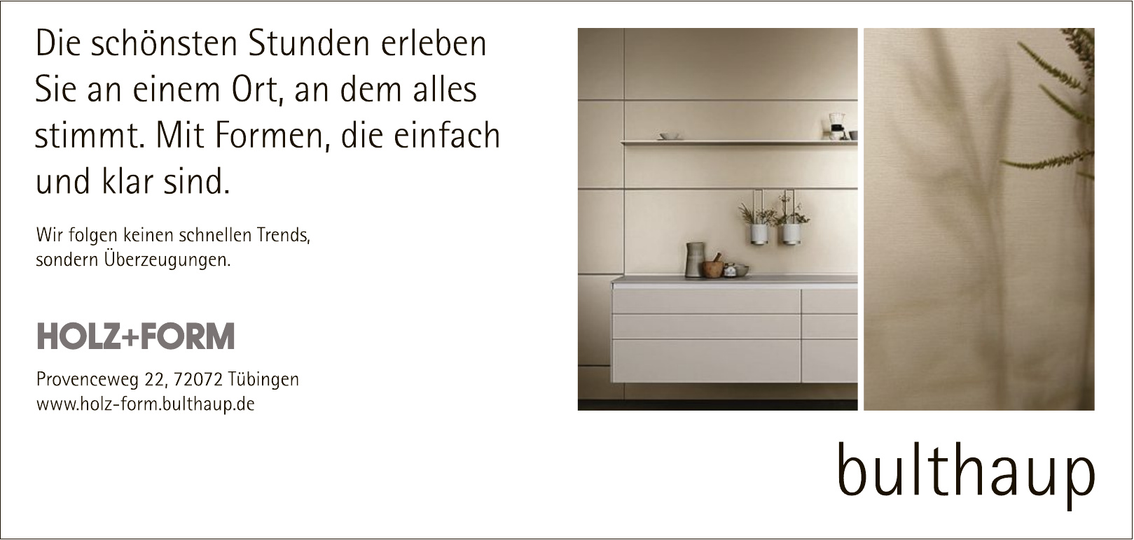 Holz+Form Bulthaup Holz+Form Bulthaup