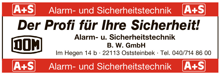 Alarm- u. Sicherheitstechnik B. W. GmbH