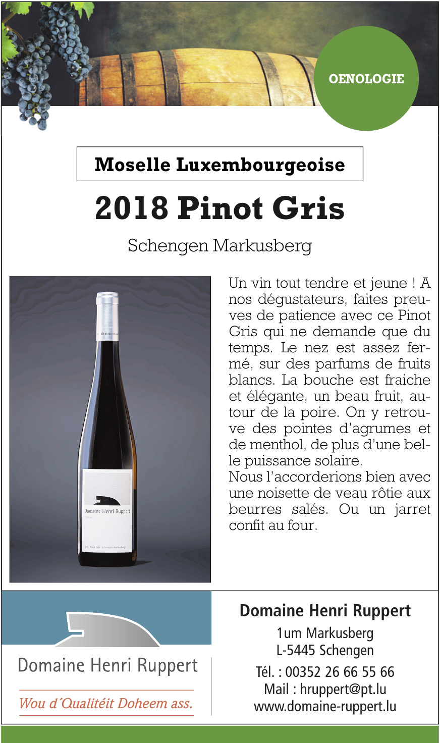 Domaine Henri Ruppert Domaine Henri Ruppert