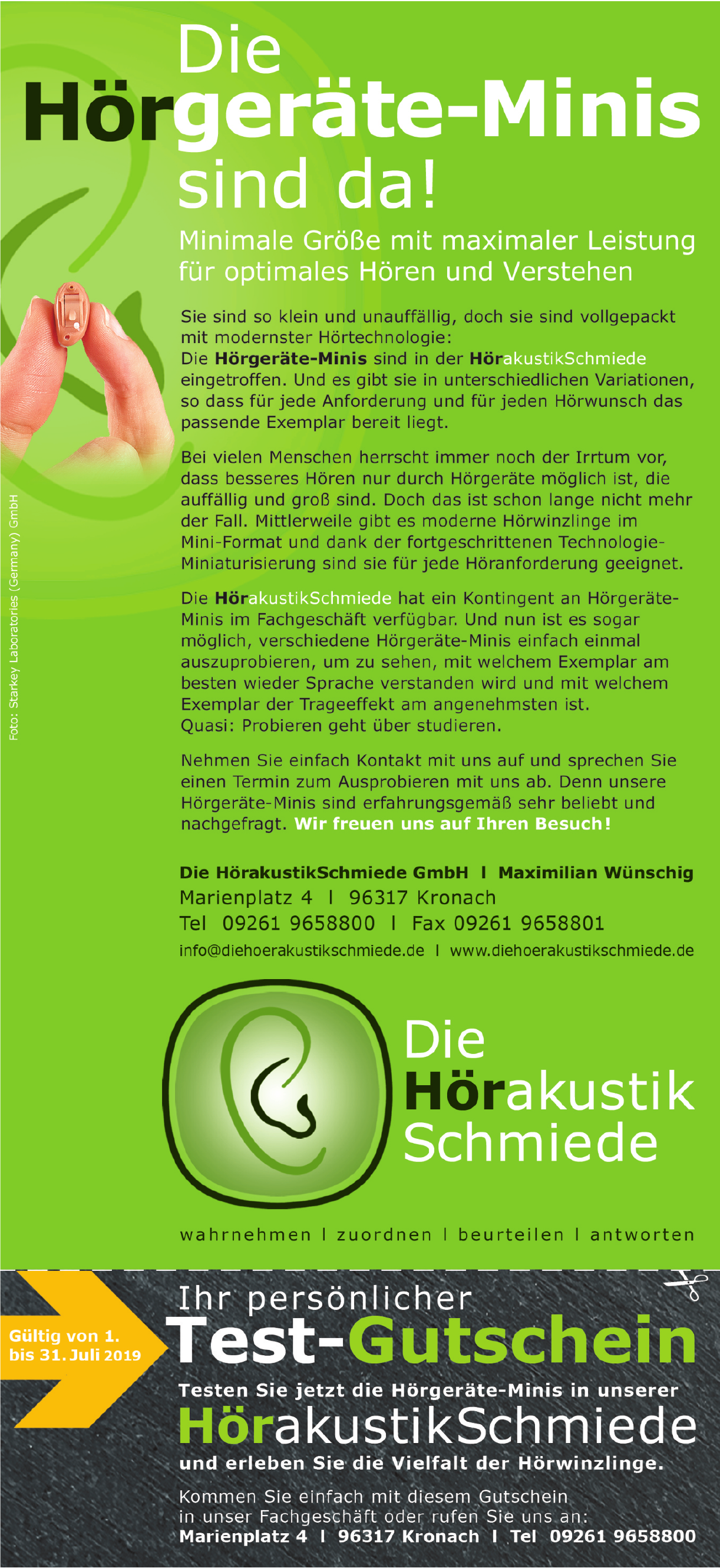 Die HörakustikSchmiede GmbH Die HörakustikSchmiede GmbH