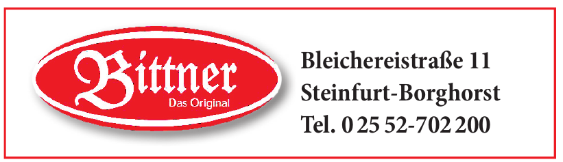 Bittner GmbH & Co KG Bittner GmbH & Co KG