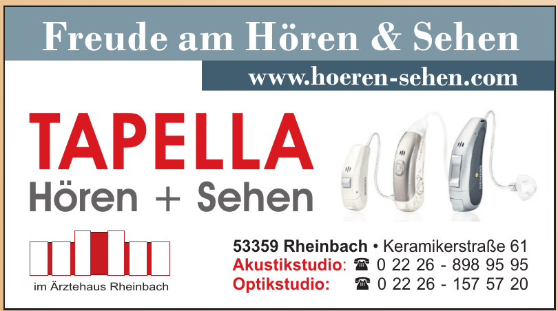 Tapella Hören & Sehen Tapella Hören & Sehen