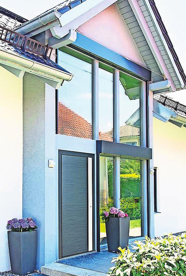 Klares Design, ausgereifte Technik, Ästhetik und Funktionalität sowie Stabilität und Sicherheit – moderne Türen der Firma Mettler erfüllen höchste Ansprüche. Foto: z/Mettler Klares Design, ausgereifte Technik, Ästhetik und Funktionalität sowie Stabilität und Sicherheit – moderne Türen der Firma Mettler erfüllen höchste Ansprüche. Foto: z/Mettler