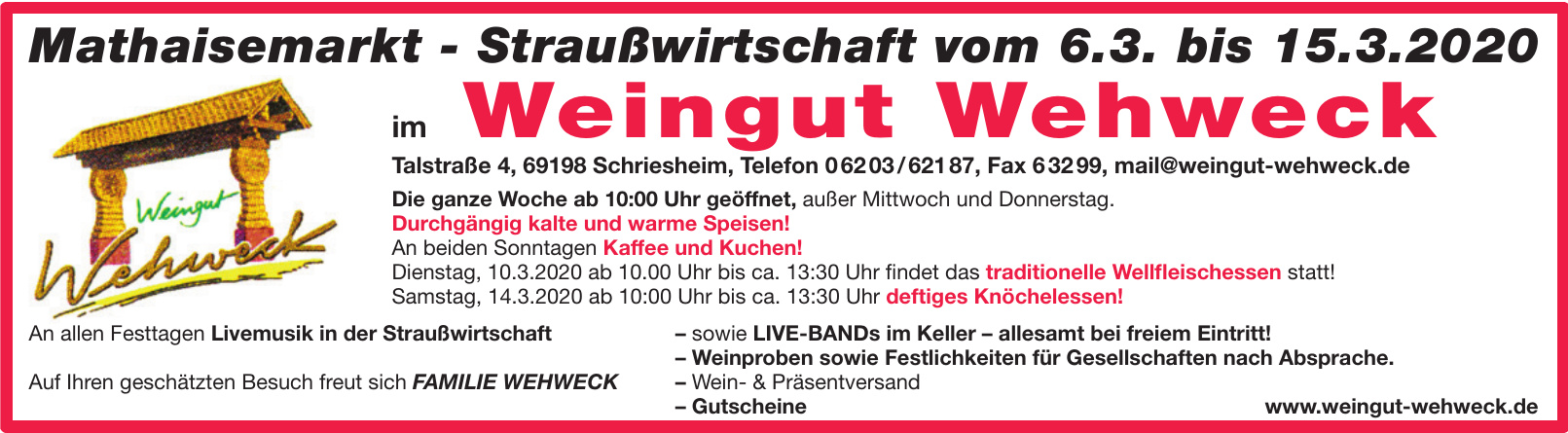 Weingut Wehweck Weingut Wehweck