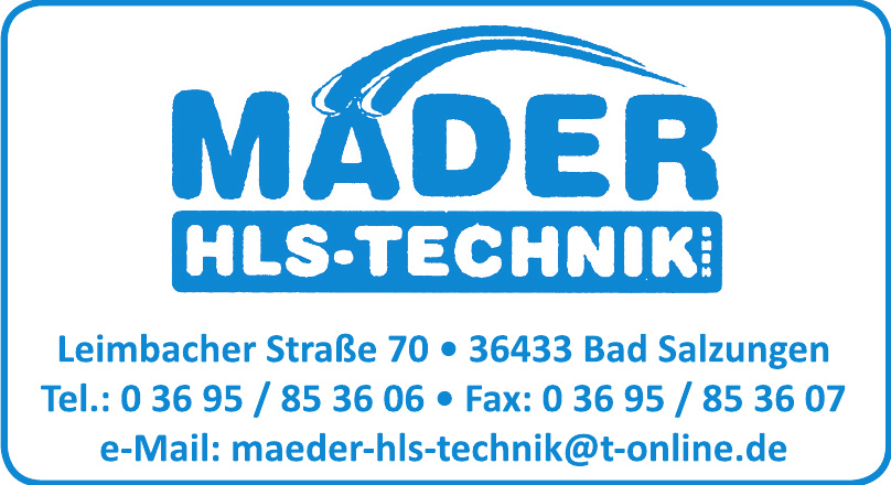 Mäder HLS Technik GmbH Mäder HLS Technik GmbH