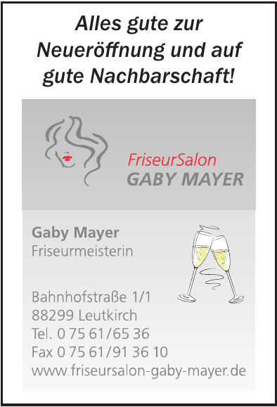 Friseur Salon Gaby Mayer