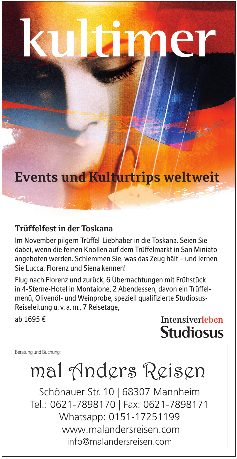 Mal Anders Reisen Mal Anders Reisen