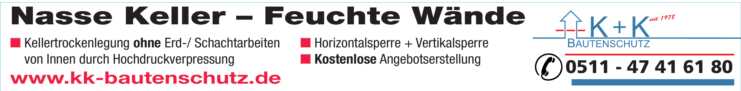 K + K Bautenschutz K + K Bautenschutz
